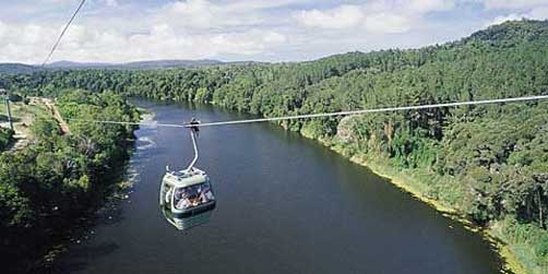 Kuranda Village by Skyrail and Hot Air