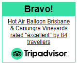 Bravo Hot Air Balloon Brisbane Tripadvisor widget