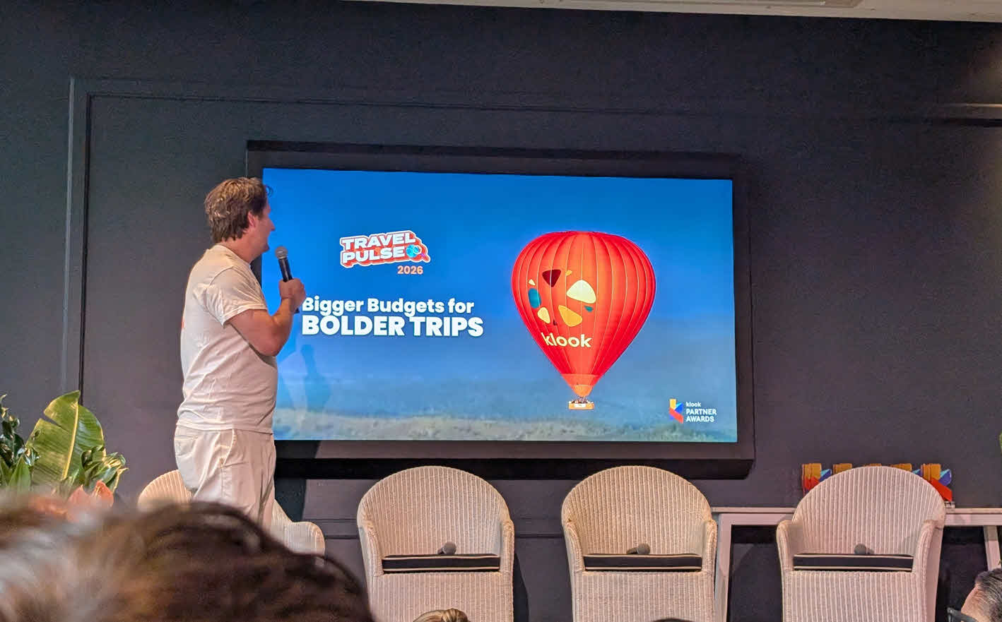 Klook Partner Awards presentation