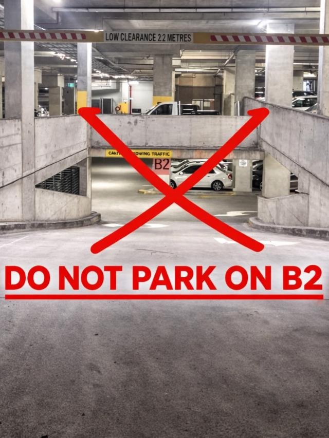 No parking on B2 at The Langham Gold Coast