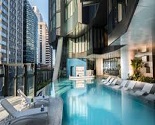 Westin Brisbane Swim up bar