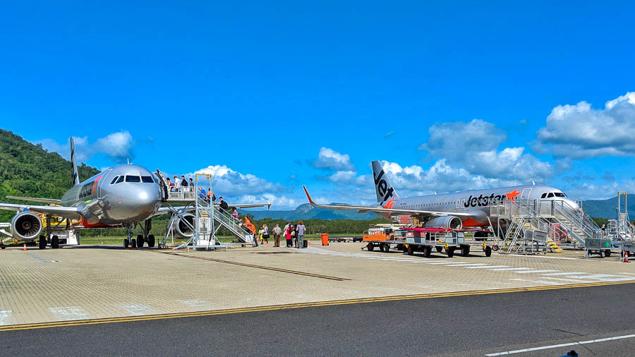 JetStar at Cairns Airport