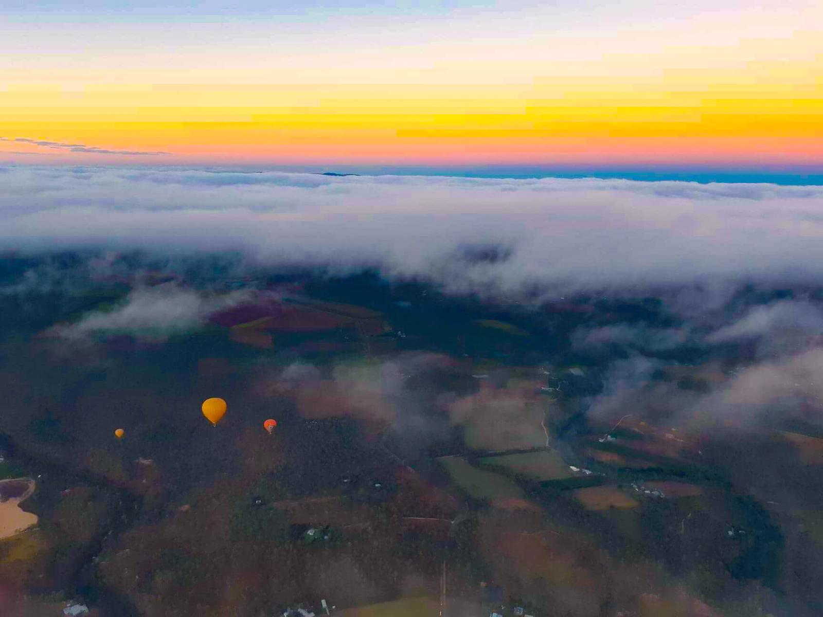 Sunrise over the Atherton Tabelands