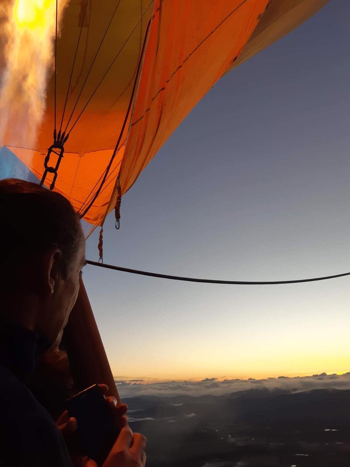 A Beautiful Hot Air Balloon Morning