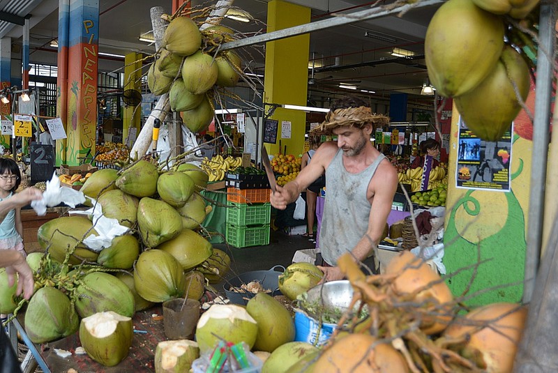 Fresh tropical fuits at FNQ markets