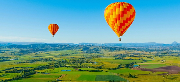 Hot Air Balloon Gold Coast Hinterland flights
