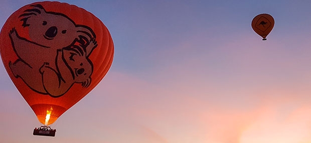 Cairns Northern Beach Hot Air Balloon ride with return transfers