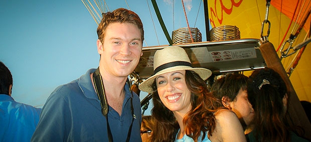 Best holiday things to do hot air balloon ride