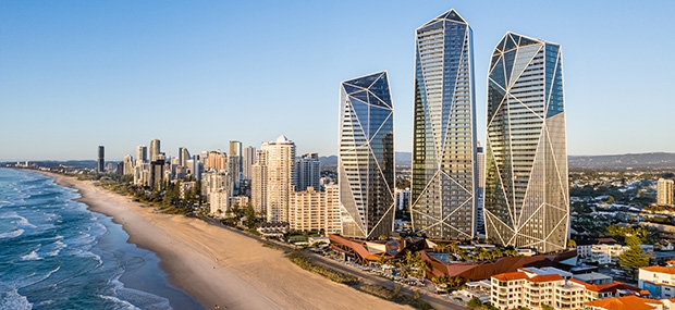 the langham gold coast beach front