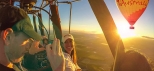 Atherton Tablelands Locals balloon ride enjoying the sunlight