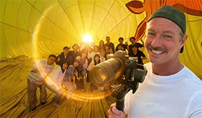 Hervey Bay Videography with Hot Air Balloon Cairns 