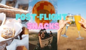 post flight snacks