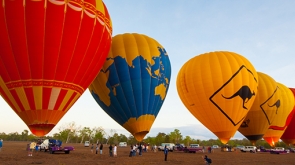 hot air balloon atherton tableland